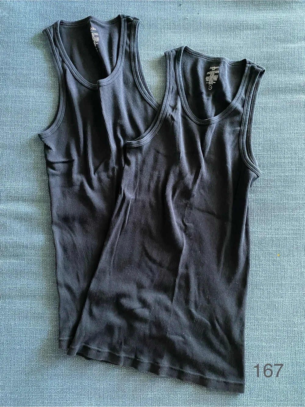 Goodfellow & Co Black Ribbed Tank Tops - 2 Pack